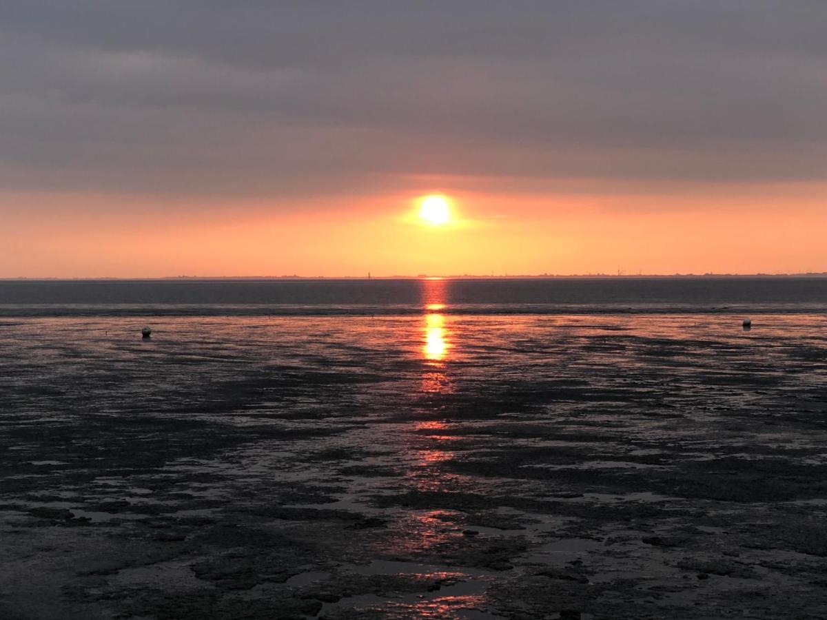 Nordseevilla Jade Schweiburg Bagian luar foto
